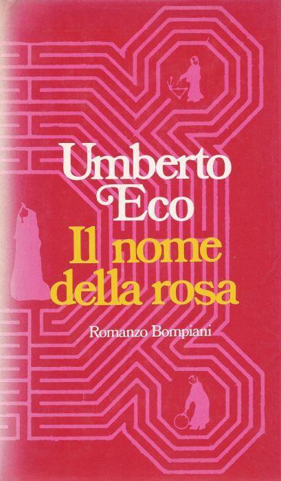 Il nome della rosa - Umberto Eco - copertina