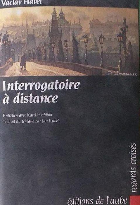 Interrogatoire à distance - Vaclav Havel - copertina