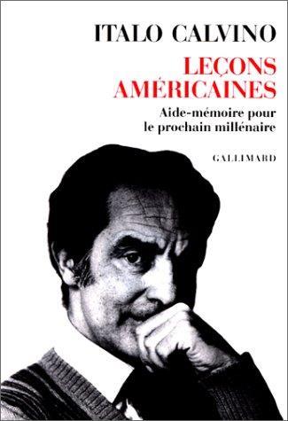 Leçons américaines - Italo Calvino - copertina