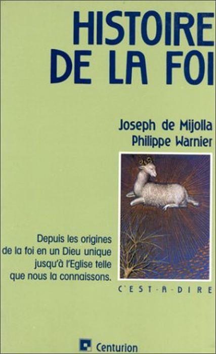 Histoire de la foi - Philippe Warnier - copertina