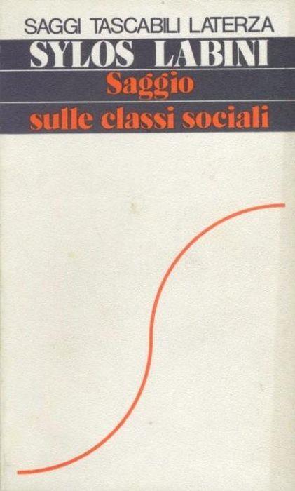 Saggio sulle classi sociali - Sylos Labini - copertina