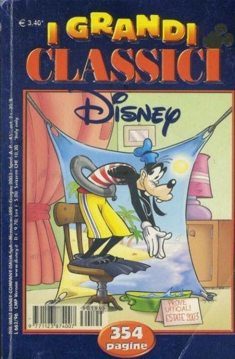 I grandi classici Disney - copertina