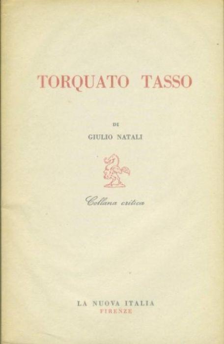 Torquato Tasso - Giulio Natali - copertina
