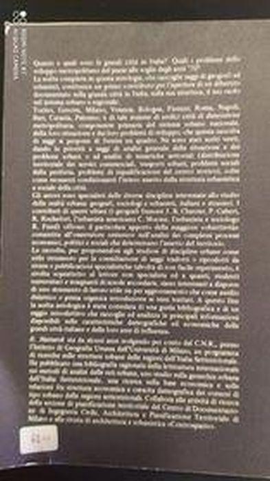 Le grandi città italiane - Roberto Mainardi - copertina