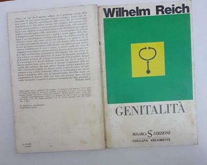 Genitalita' scritti giovanili. Volume III - Wilhelm Reich - copertina