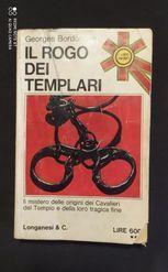 Il rogo dei templari - Georges Bordonove - copertina