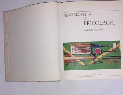 L' enciclopedia del "Bricolage" fatelo da voi - copertina