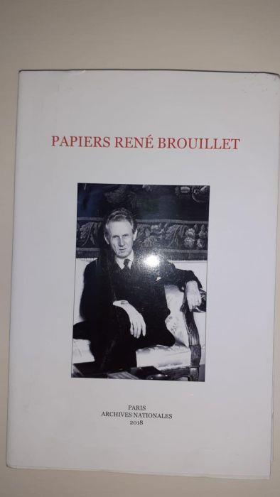 Papiers René Brouillet (1909-1992): répertoire numérique détaillé du fonds 110AJ - copertina