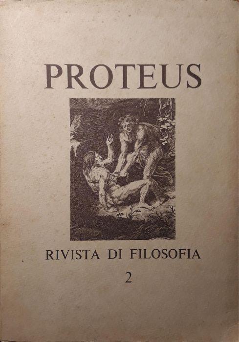 Proteus (n.2 giugno- settembre 1970) - copertina