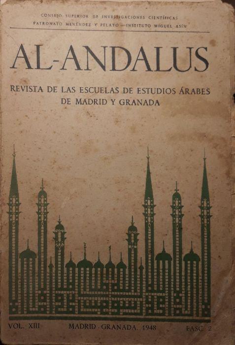 Al-Andalus (vol. XIII fasc.2 1948) - copertina