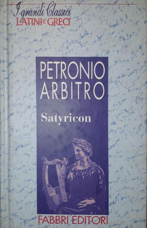 Satyricon - Arbitro Petronio - copertina