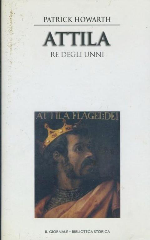 Attila re degli unni - Patrick Howarth - copertina