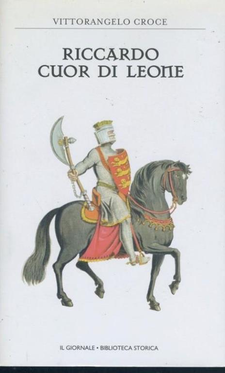 Riccardo cuor di leone - Vittorangelo Croce - copertina