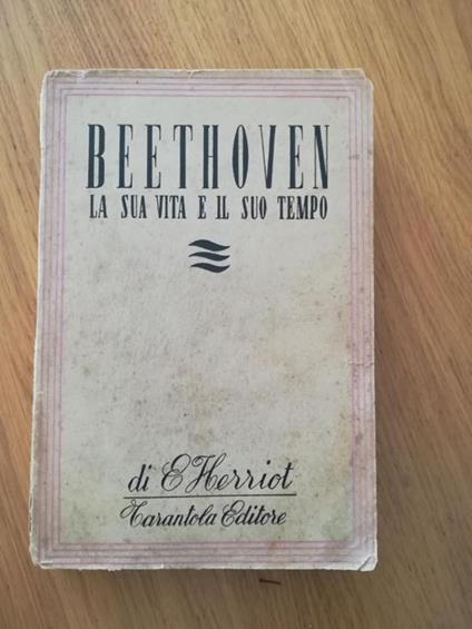 Beethoven la sua vita e il suo tempo - copertina