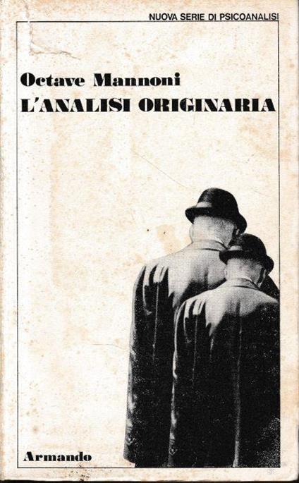 L' analisi originaria - Octave Mannoni - copertina