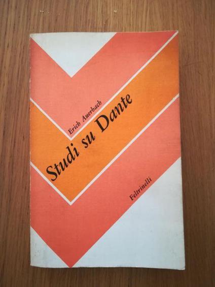 Studi su Dante - Erich Auerbach - copertina