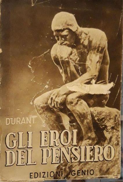 Gli eroi del pensiero - Will Durant - copertina