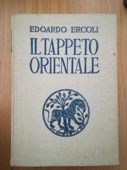 il tappeto orientale - Edoardo Ercoli - copertina