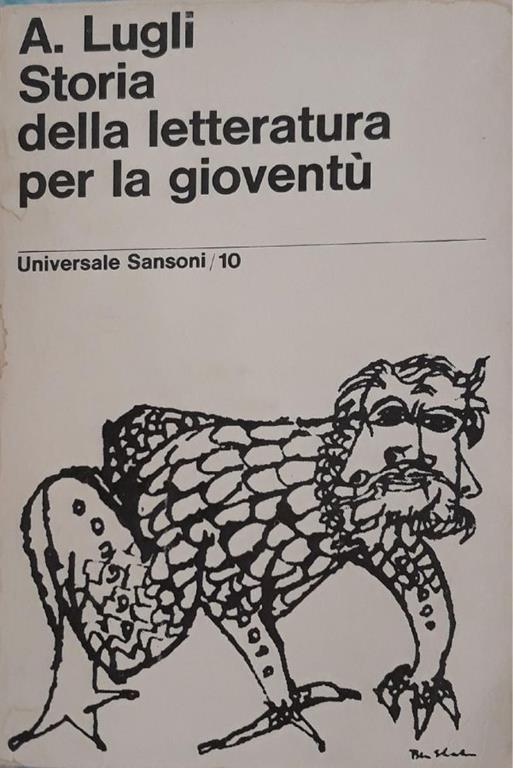 Storia della letteratura per la gioventù - A. Lugli - copertina