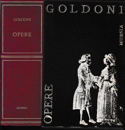 Opere di Carlo Goldoni - Gianfranco Folena - copertina