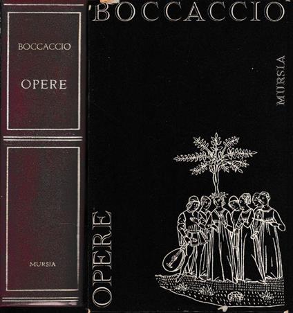 Opere di Giovanni Boccaccio - Cesare Segre - copertina