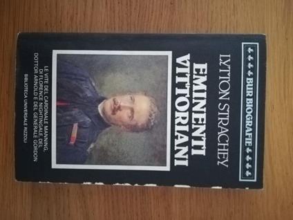 eminenti vittoriani - Lytton Strachey - copertina