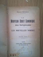 Le Nouveau droit canonique des religieuses