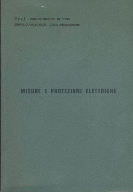 Misure e protezioni elettriche di: Enel - copertina