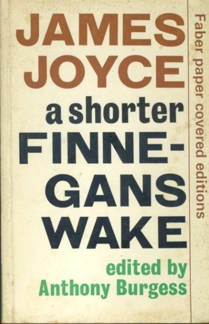 Shorter Finnegans Wake - James Joyce - copertina