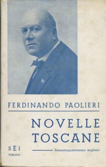 Novelle toscane - Ferdinando Paolieri - copertina