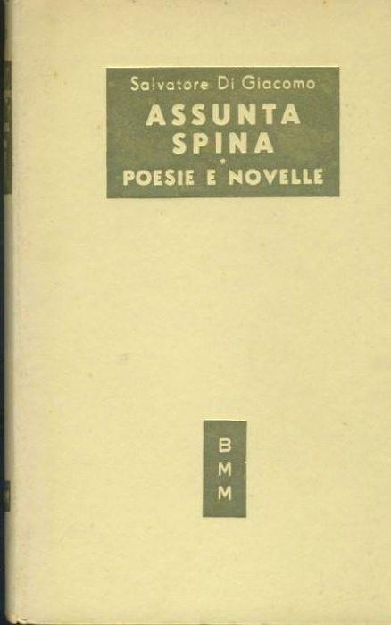 Assunta Spina - Salvatore Di Giacomo - copertina