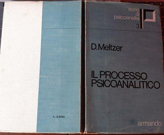 Il processo psicoanalitico - Donald Meltzer - copertina