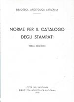 Norme per il catalogo degli stampati