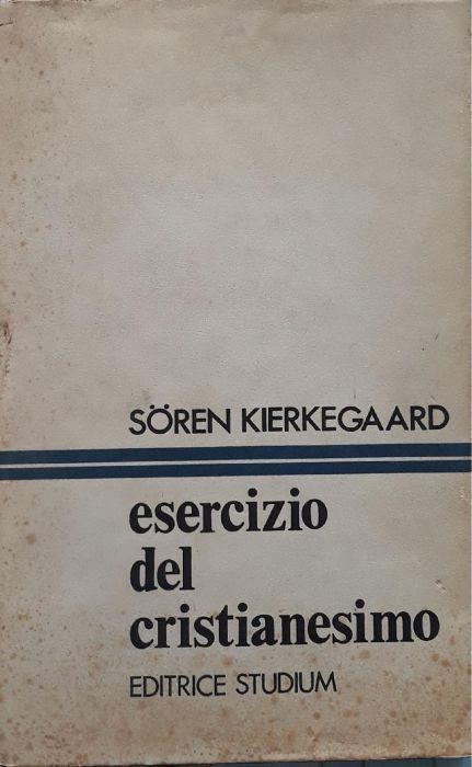 Esercizio del cristianesimo - Sören Kierkegaard - copertina