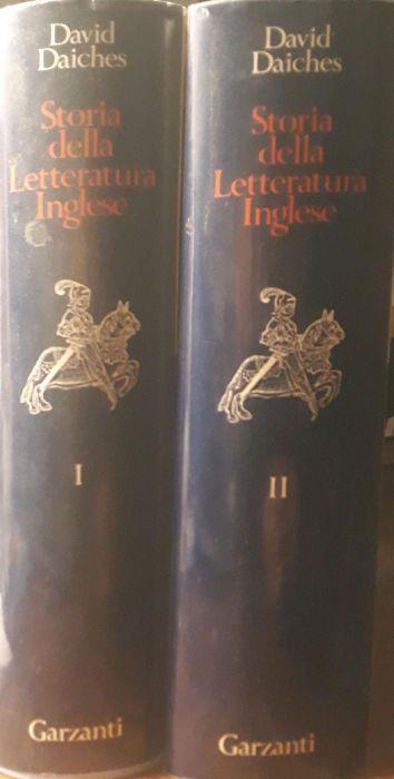 Storia della letteratura inglese: (Vol. I p. 818 Vol. II p. 945) - David Daiches - copertina