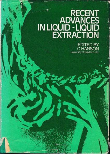 Recent advances in liquid-liquid extraction - copertina