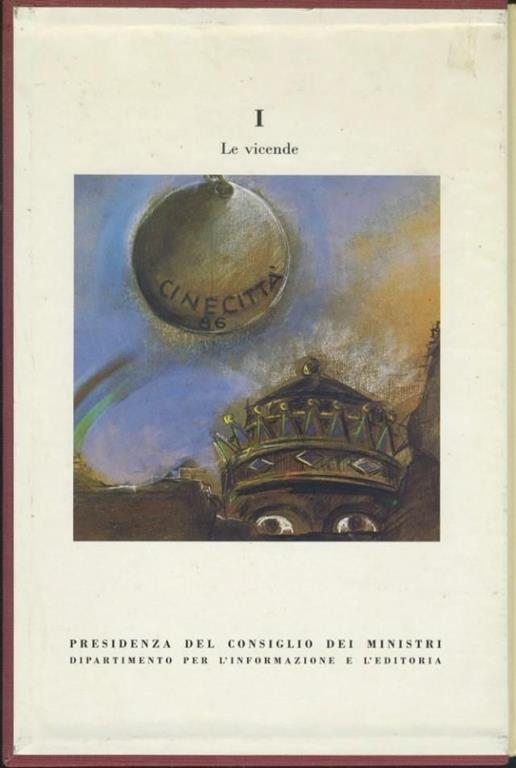 Cinecittà tra cronaca e storia. 2 volumi - copertina