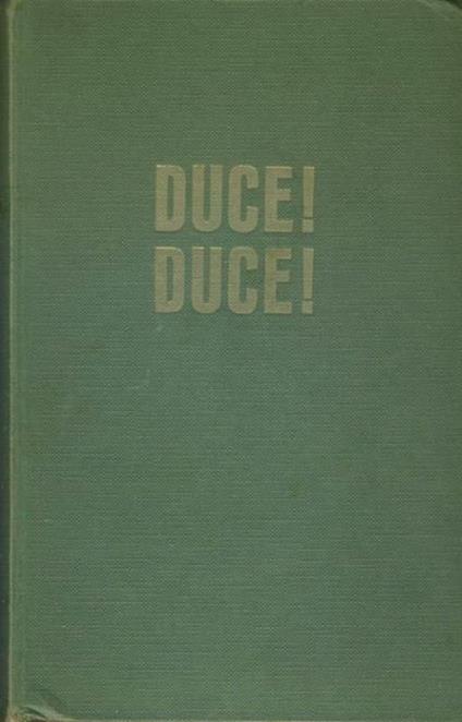 Duce! Duce! - Richard Collier - copertina