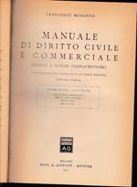 Manuale di Diritto Civile e Commerciale (codici e norme complementari) volume secondo - parte prima