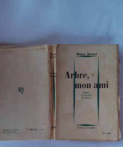 Arbre, mon ami. Poemes et extraits de lettres - Minou Drouet - copertina