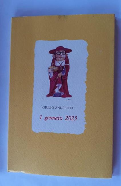 1 gennaio 2025 - Giulio Andreotti - copertina