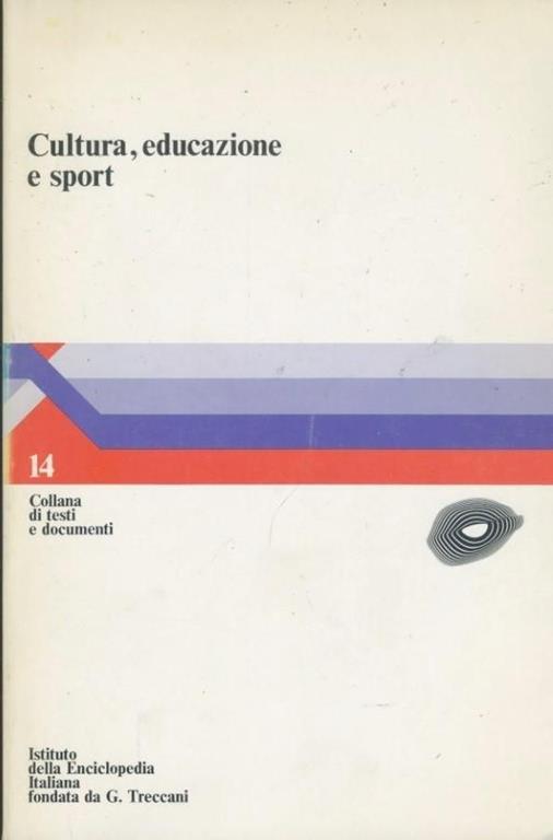 Cultura,educazione e sport - copertina