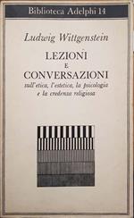 Lezioni e conversazioni