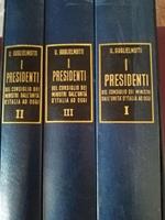 I Presidenti del Consiglio dei Ministri dall'Unità d'Italia ad oggi