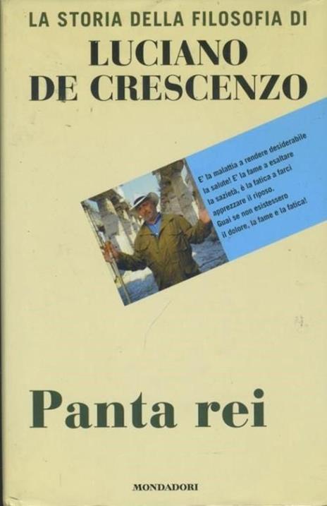 Panta rei - Luciano De Crescenzo - copertina