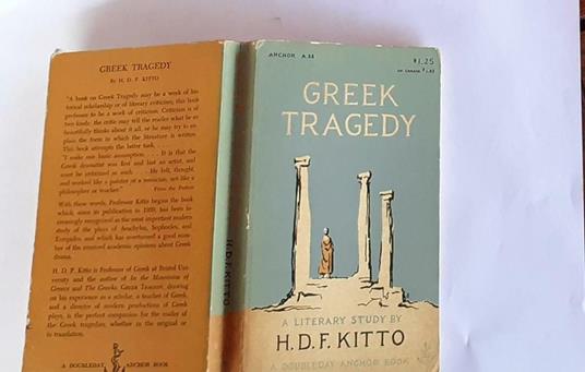 Greek Tragedy - H. D. Kitto - copertina