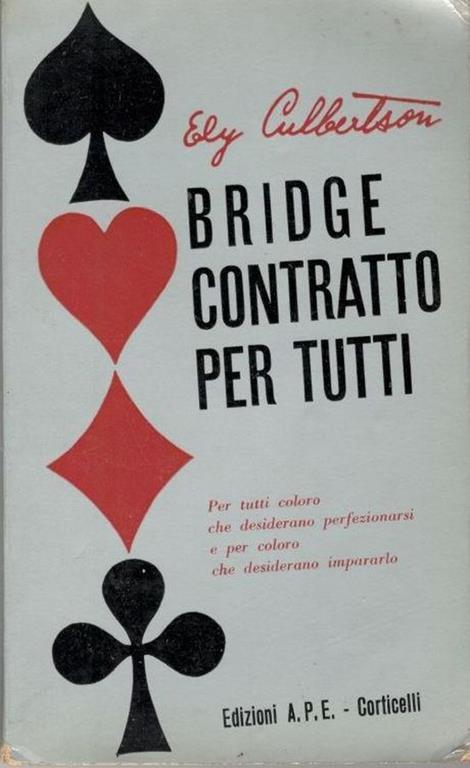 Bridge contratto per tutti - Ely Culbertson - copertina