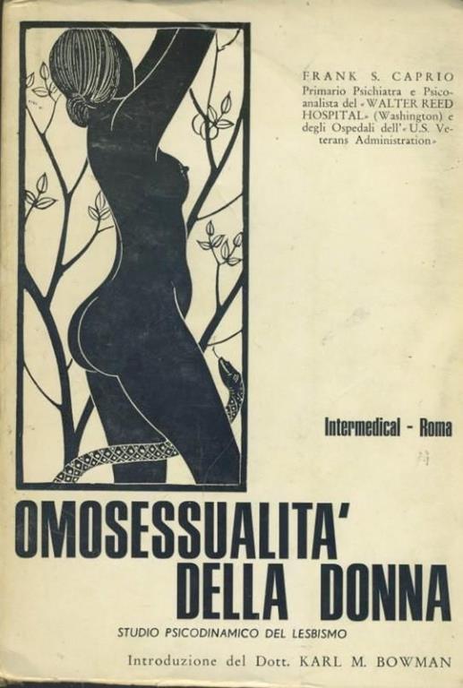 Omosessualità della donna - Frank S. Caprio - copertina