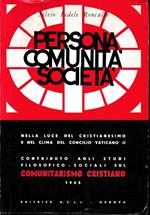 Persona Comunità Società