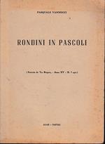Rondini in Pascoli (estratto da La Brigata anno XV-n. 3 1970)